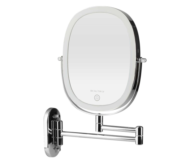 Beautifly Lusterko kosmetyczne Dual Side 7x Wall LED Mirror - 1221540 - zdjęcie